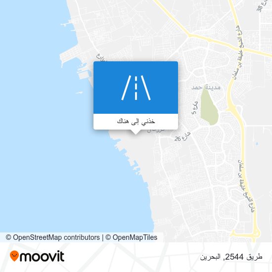 خريطة طريق 2544