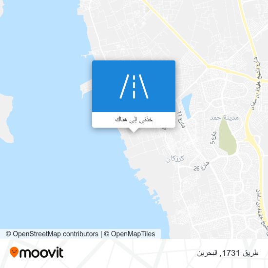 خريطة طريق 1731