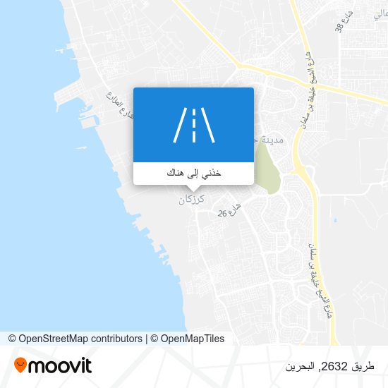 خريطة طريق 2632