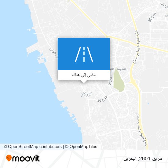 خريطة طريق 2601