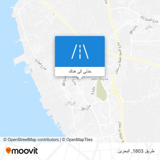 خريطة طريق 1803