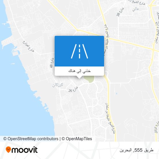 خريطة طريق 555