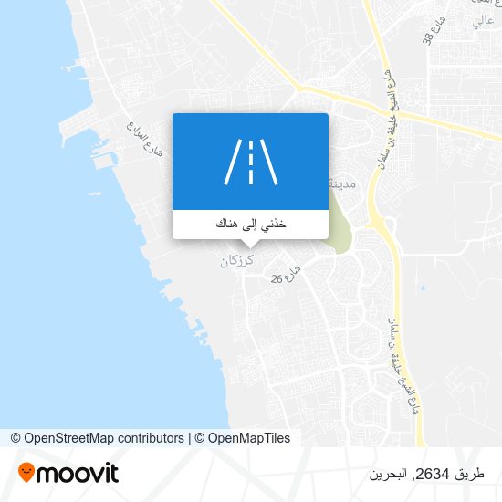 خريطة طريق 2634