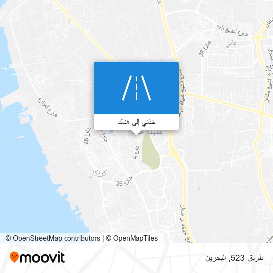 خريطة طريق 523