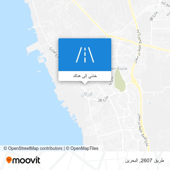 خريطة طريق 2607