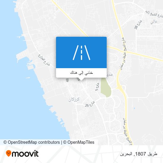 خريطة طريق 1807