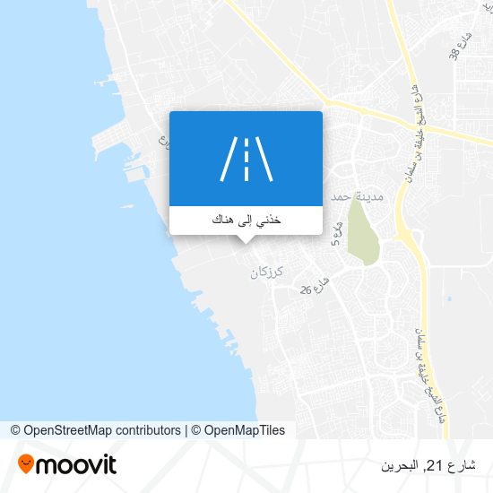 خريطة شارع 21