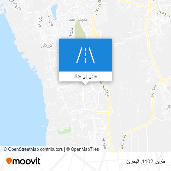 خريطة طريق 1102