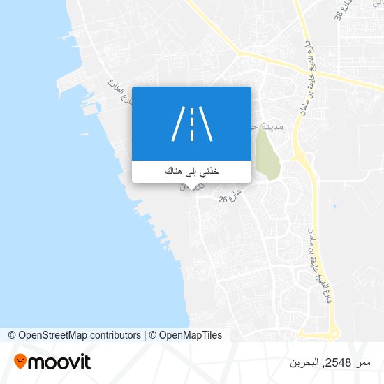 خريطة ممر 2548