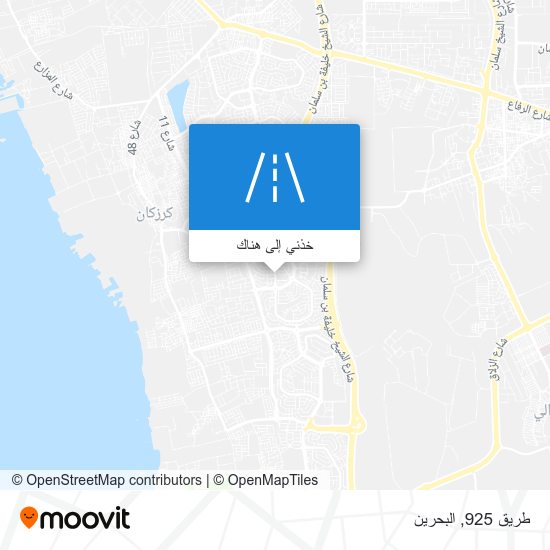 خريطة طريق 925