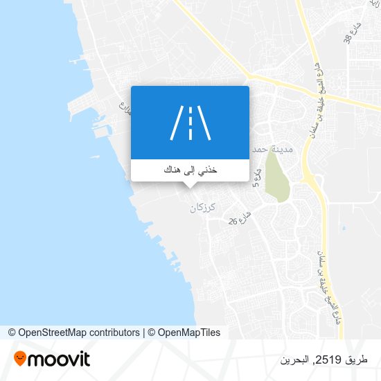 خريطة طريق 2519