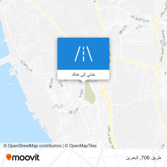 خريطة طريق 706