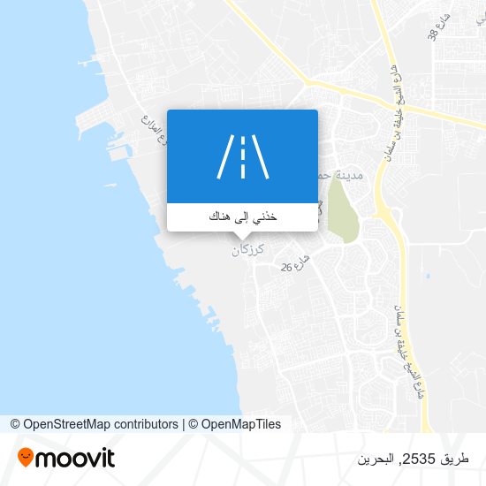 خريطة طريق 2535