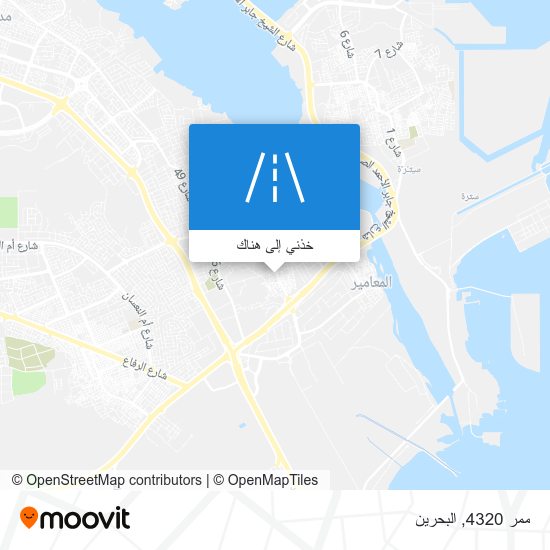 خريطة ممر 4320