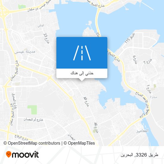 خريطة طريق 3326