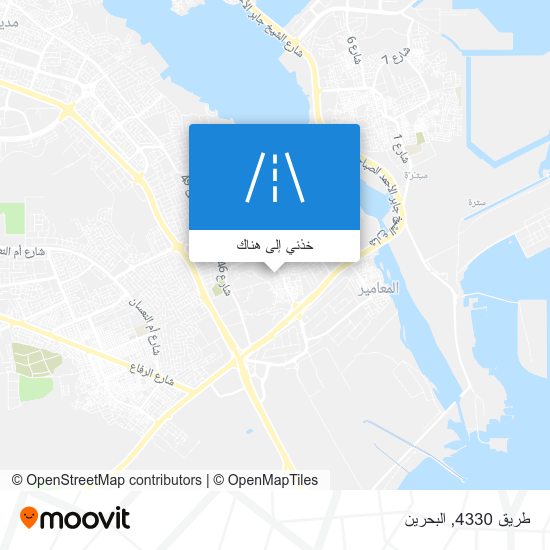 خريطة طريق 4330