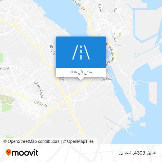 خريطة طريق 4303
