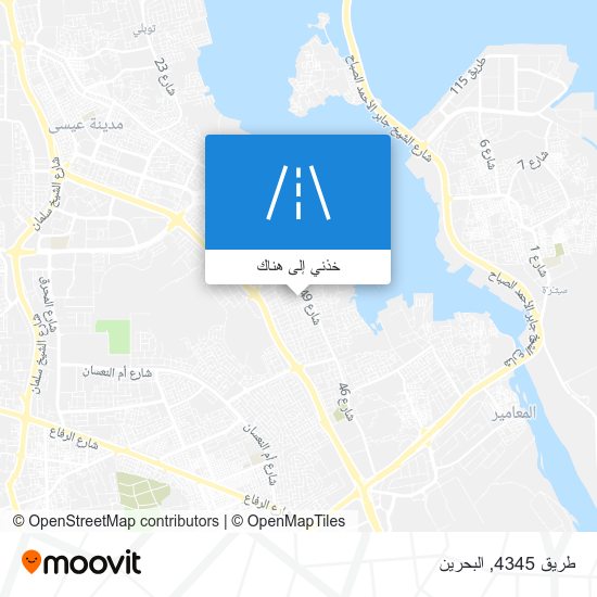 خريطة طريق 4345