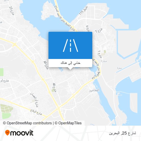 خريطة شارع 25