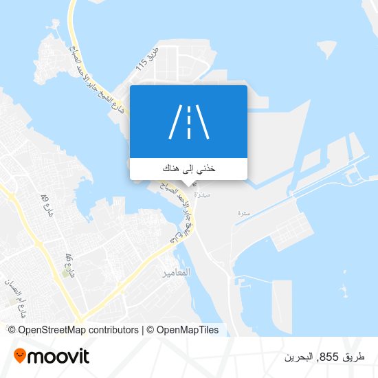 خريطة طريق 855