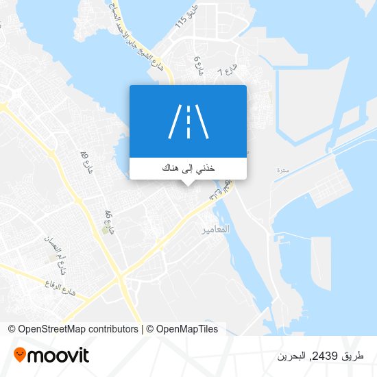 خريطة طريق 2439