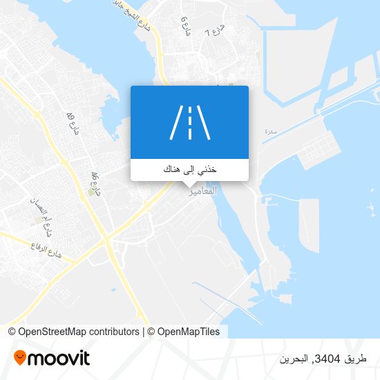 خريطة طريق 3404