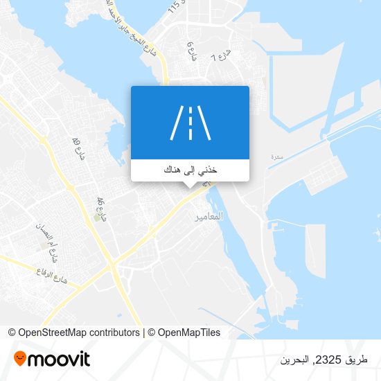 خريطة طريق 2325