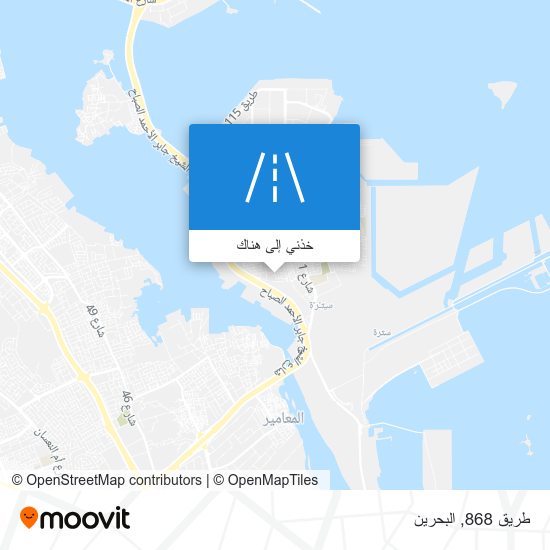 خريطة طريق 868