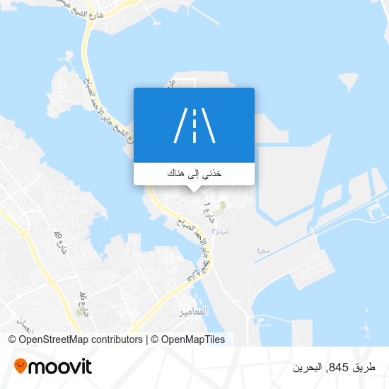 خريطة طريق 845