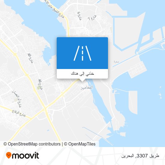 خريطة طريق 3307
