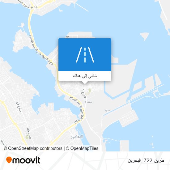 خريطة طريق 722