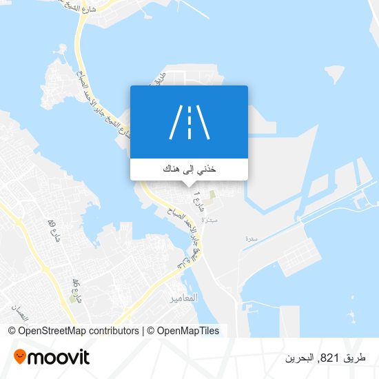 خريطة طريق 821