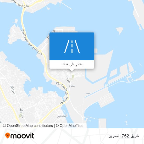 خريطة طريق 752
