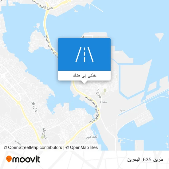 خريطة طريق 635