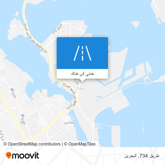 خريطة طريق 734