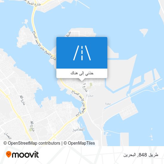 خريطة طريق 848