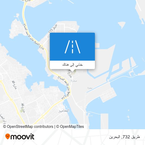 خريطة طريق 732