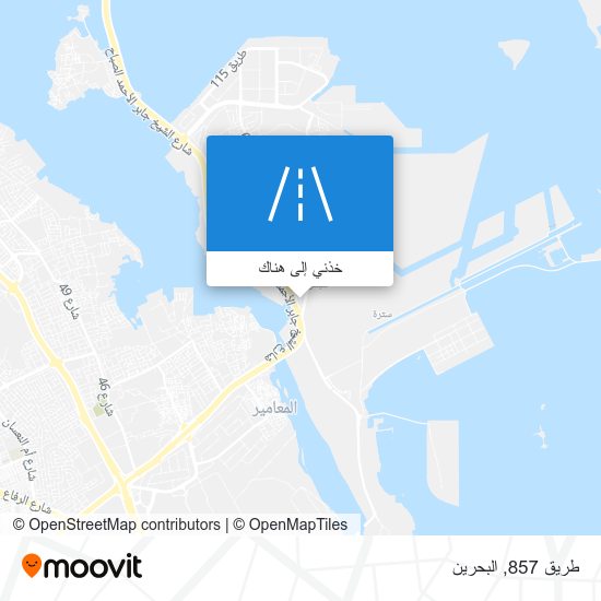 خريطة طريق 857