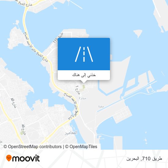 خريطة طريق 710