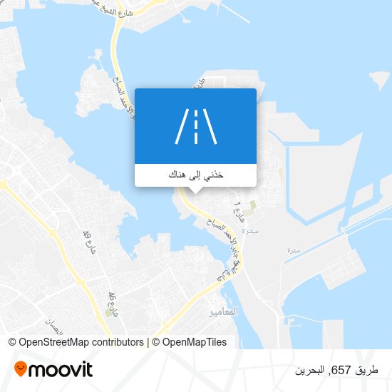 خريطة طريق 657
