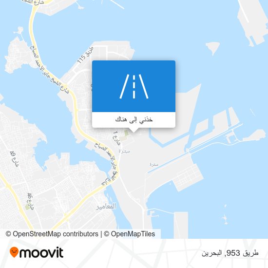 خريطة طريق 953