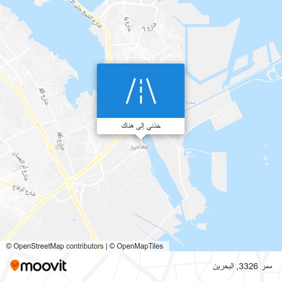 خريطة ممر 3326