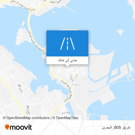 خريطة طريق 805