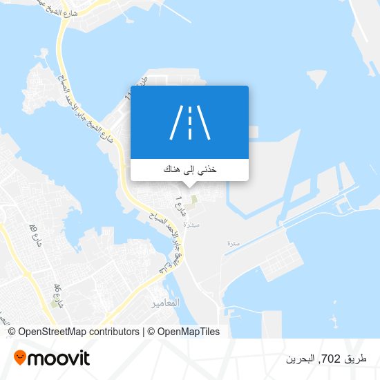 خريطة طريق 702