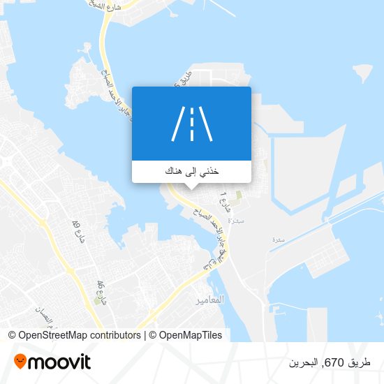 خريطة طريق 670