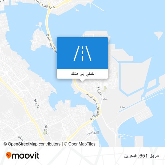خريطة طريق 651