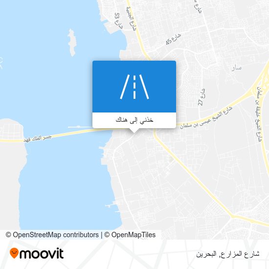 خريطة شارع المزارع