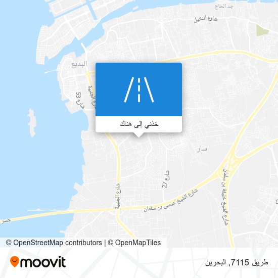 خريطة طريق 7115