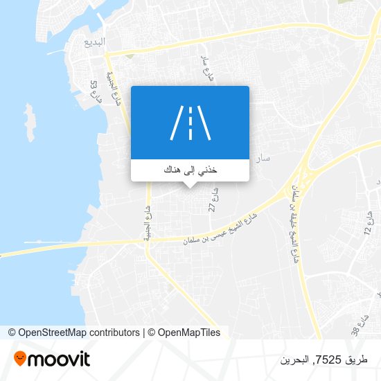 خريطة طريق 7525