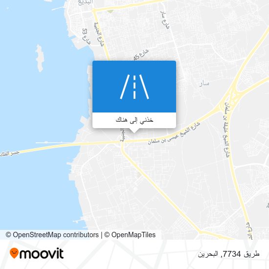 خريطة طريق 7734